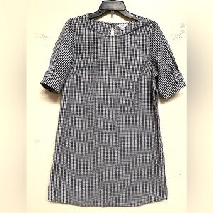 Crown & Ivy dress navy blue color